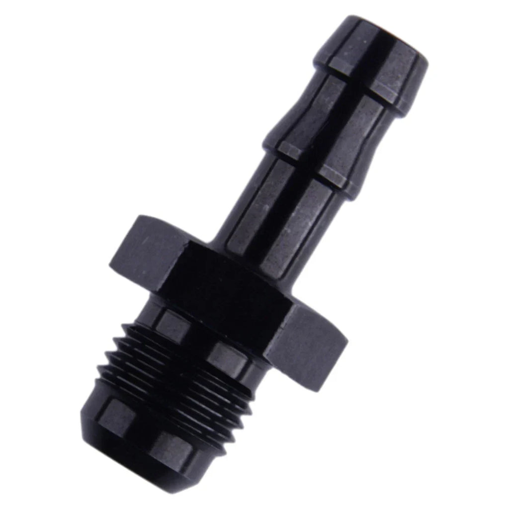 2 x Male Flare Fitting Adapter 6AN to 5/16" Hose Barb for Universal ()
