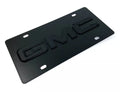 GMC License Plate Emblem Premium Black 3D Logo for Sierra (2014–2020)