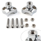 7" Tall Handlebar Risers for Harley Softail Dyna Street Bob