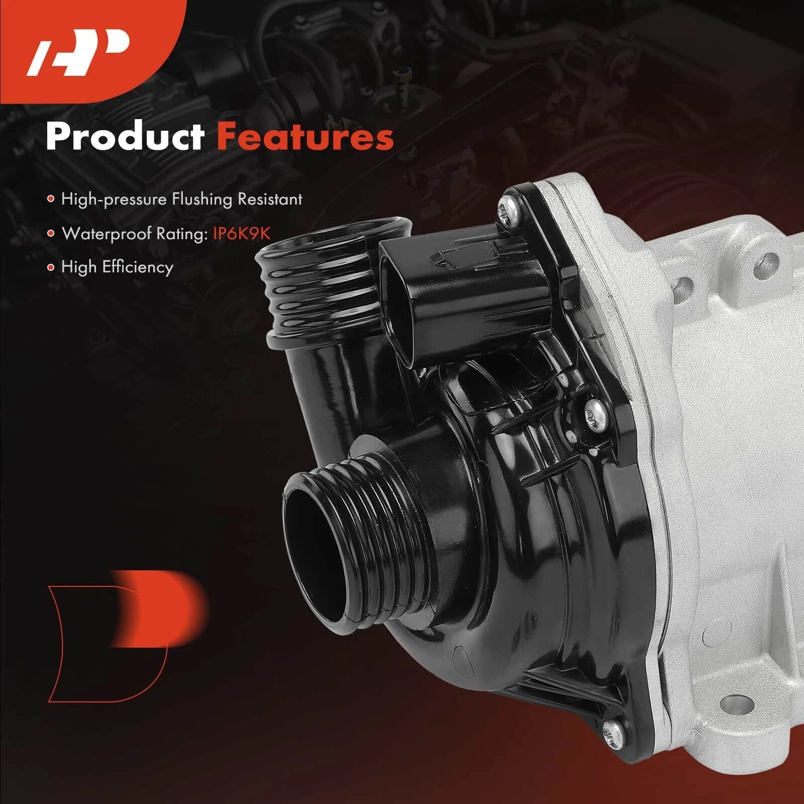 Electric Water Pump for BMW 135i 335i xDrive 2009–2013 535i X1 2013–2015