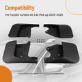 Mud Flaps Set for Toyota Tundra (2022–2025) 76622-0C080
