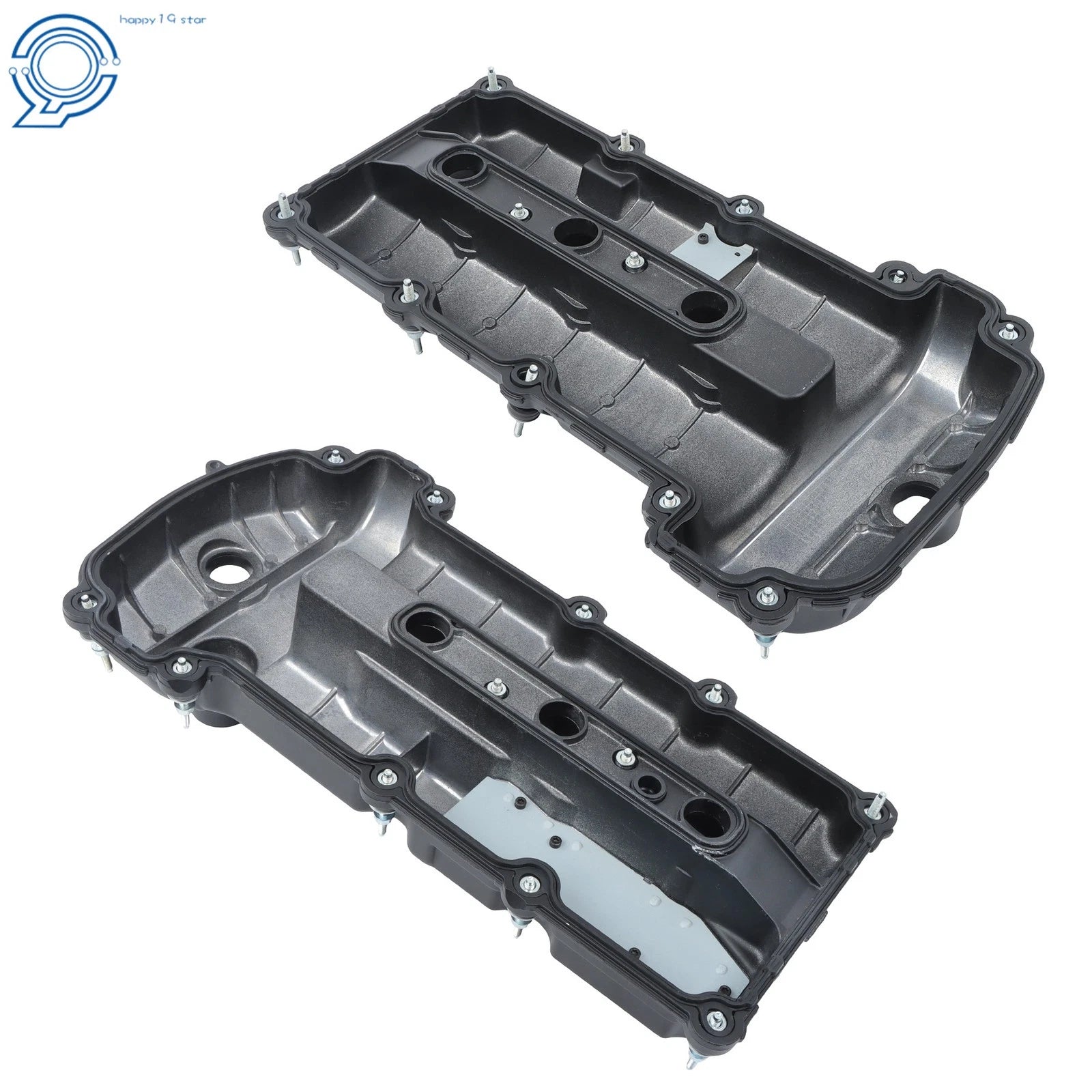 2X Engine Valve Cover for Jaguar S-Type (2002-2008) 3.0L