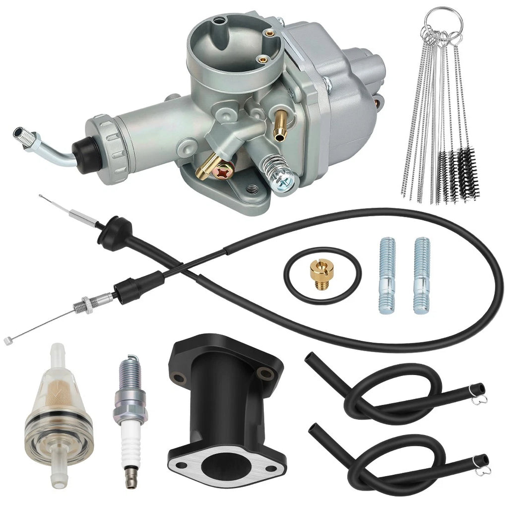 Carburetor for Yamaha Timberwolf 250 YFB250 FW (1992–2000) w/Intake Manifold Cable