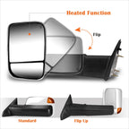 Powered Heated Towing Side Mirrors for Ram 1500 2500 3500 (2009–2016)