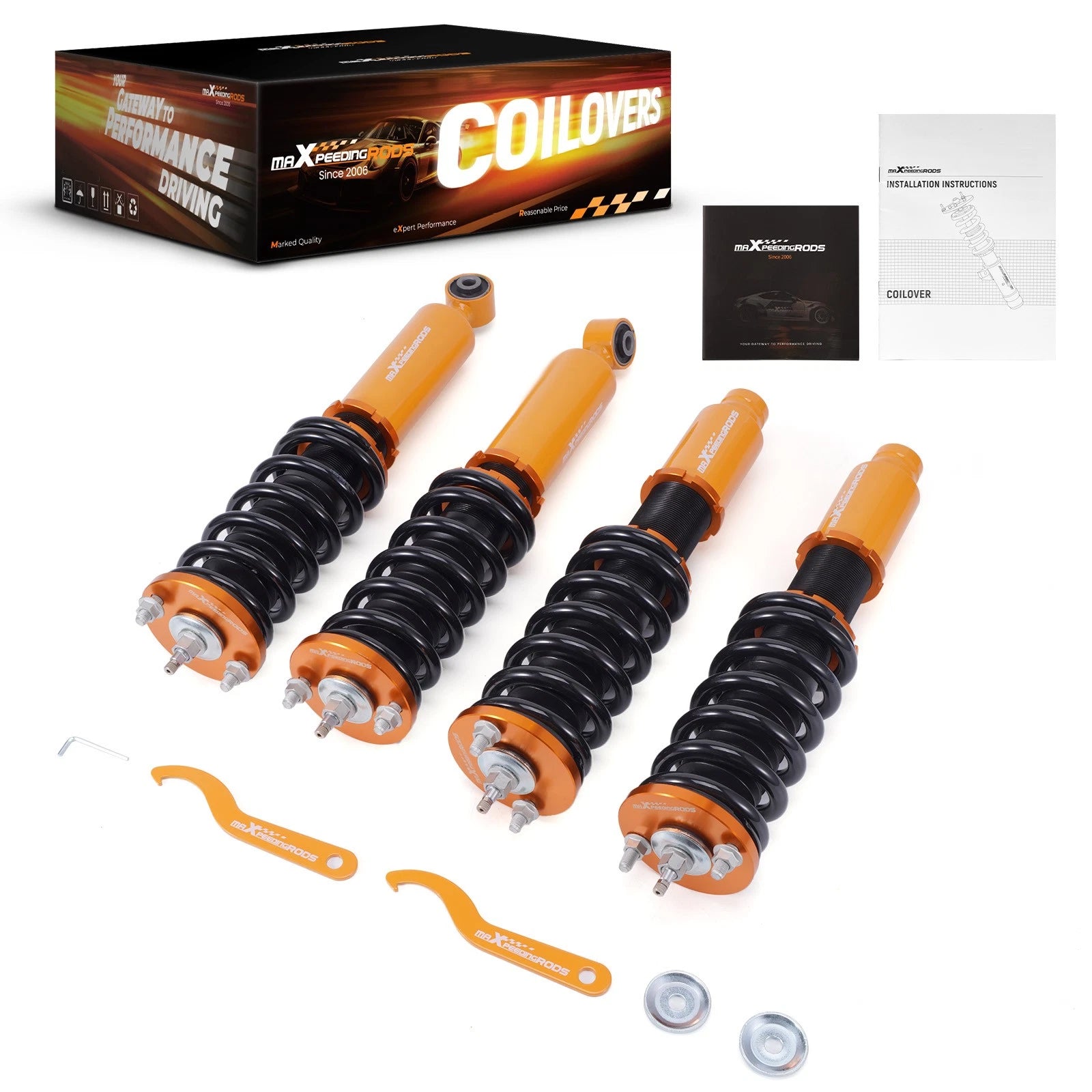Coilovers 24 Way Damper Suspension Kit for Honda CR-V (1997–2001)