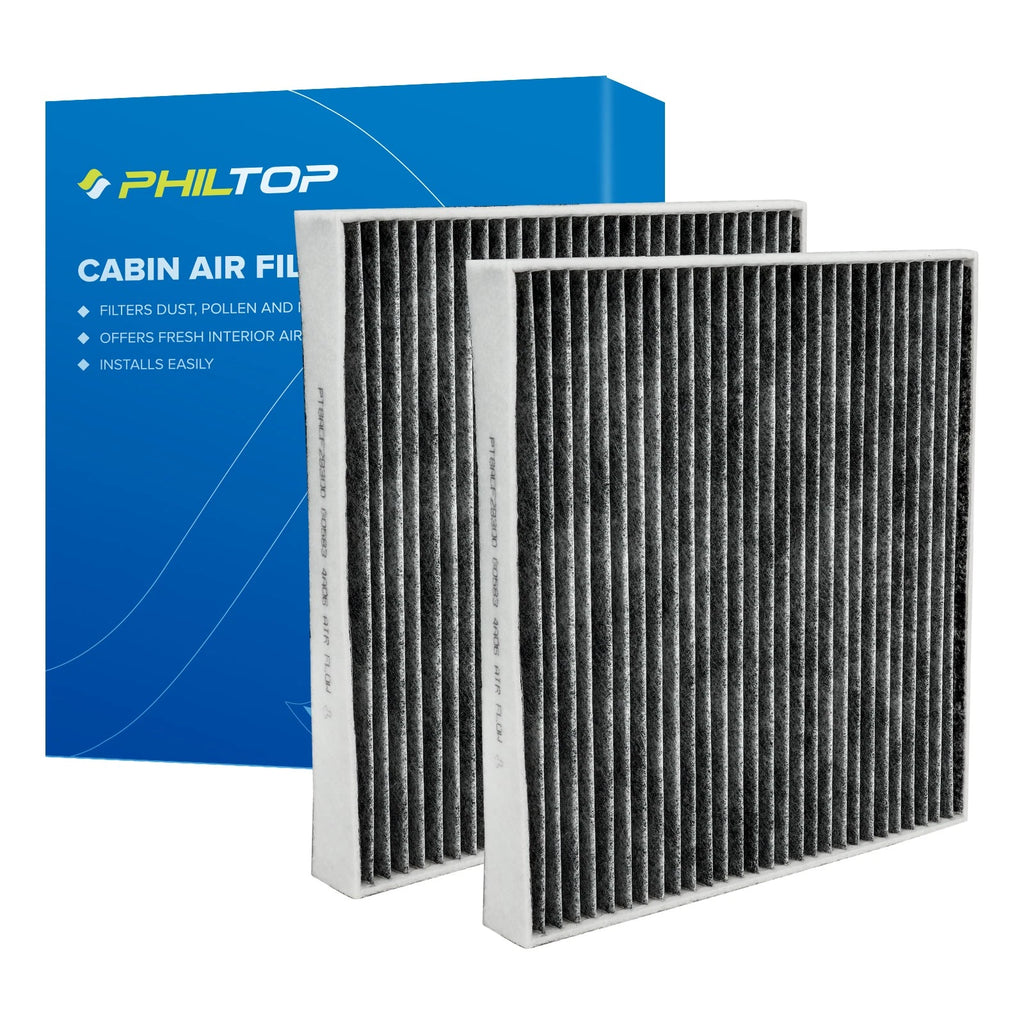 2x Cabin Air Filter for Chevrolet Silverado 1500 and GMC Sierra 1500 (2014–2018)