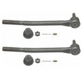 Set of 2 Inner Steering Tie Rod Ends for Ford Torino, Falcon, Mercury Comet (1968–1976)