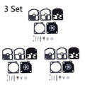 Set of 3 Carburetor Gasket Kit for Echo CS280E CS280EP