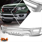 Grille Shell for Nissan Pathfinder (2019–2020) with Badge Slot and Silver Trim