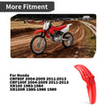 Front Fender for Honda CRF100F CRF80F XR100 (1983–2013) 61100-KSJ-670