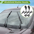 Windshield Washer Nozzle with Hose Connector for Suzuki 