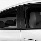 6 x Carbon Fiber Door Window B Pillar Cover Trim for BYD Seal (2022-2025)