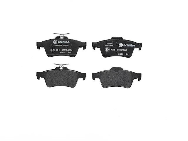 Rear Brake Pad Set for Mazda 5 (2006–2010, 2012–2017) MQ611KS