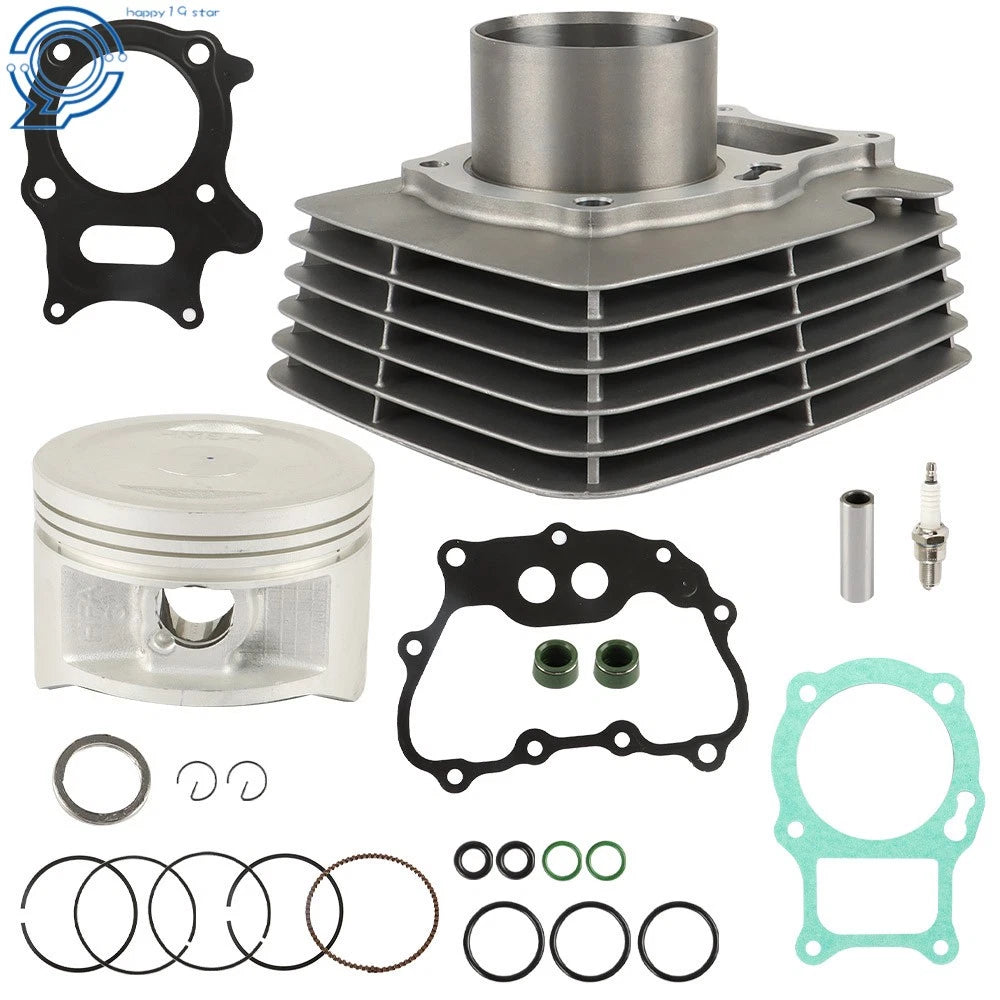 Top End Rebuild Kit for Honda Recon 250 (2002–2022) 68.5mm Cylinder Piston Gaskets