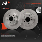 Rear Disc Brake Rotors for Buick Envision (2016-2018)