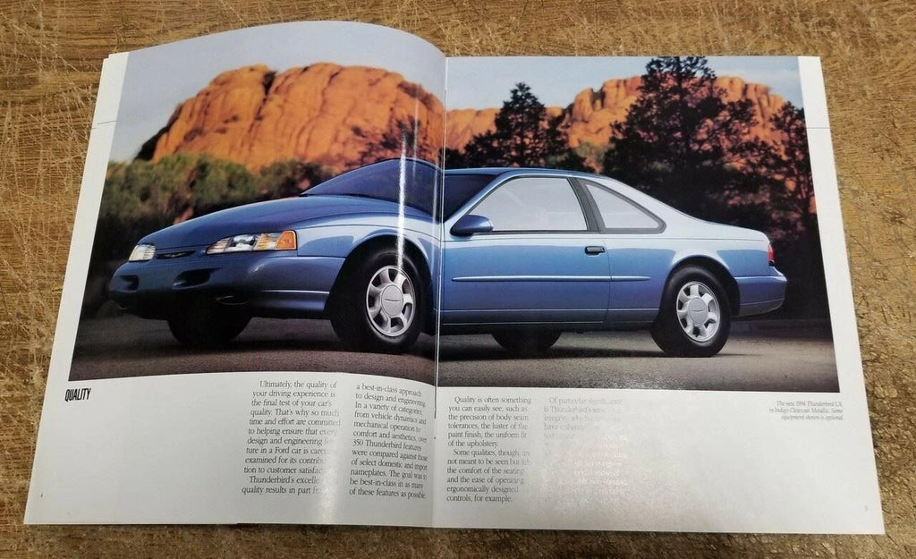 Sales Brochure for Thunderbird (1994)