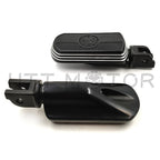 Chrome Skull Rubber Footpeg for Harley Breakout FXBR (2018–2019)