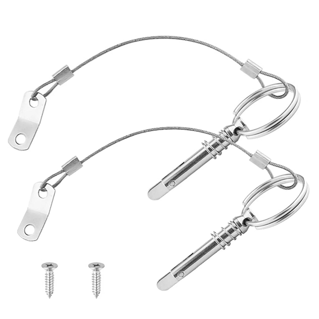 Marine Tongue Pin 316 Stainless Steel 6.3mm for Boat Quick Release