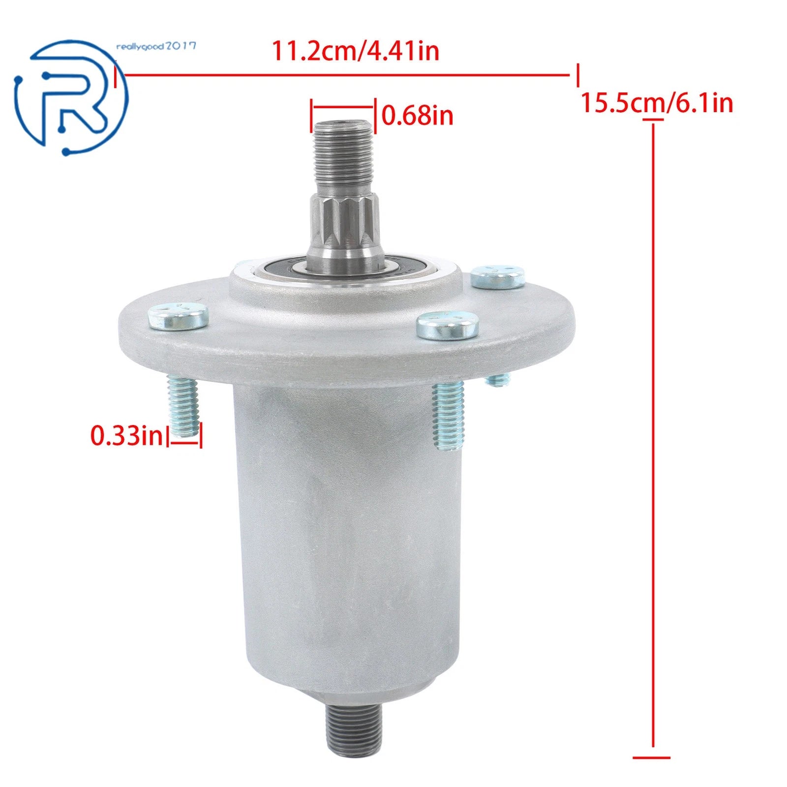 Deck Aluminum Spindle Assembly for Ariens ZTX 42 48 52 ZTXL 42 48 52 60 (2019–2023)