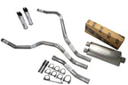 Dual Exhaust 2.5 Inch for Nissan Titan (2004–2006) Borla Pro XS Slash Cut Tip