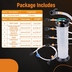 7.5L Dual Mode Oil Extractor for Car (Manual & Pneumatic)