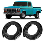 Rubber Door Seals Weatherstrip Pair for Ford F100 F150 F250 F350 (1973–1979)