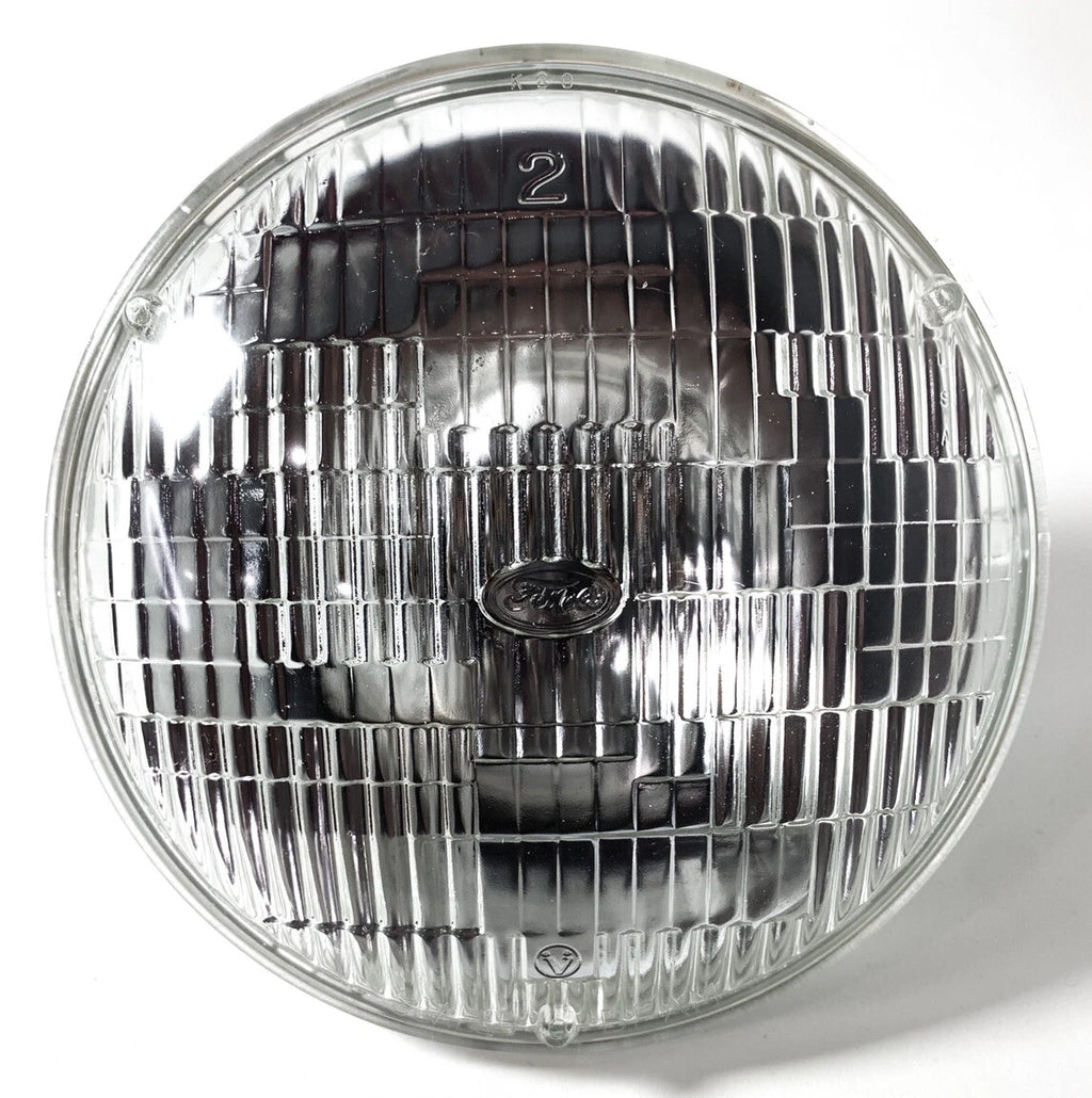 Sealed Beam Headlights Pair with Ford Logo for 7 Inch (2008–2010)