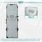 Driver Side Master Power Window Switch for Dodge Challenger (2011-2014)