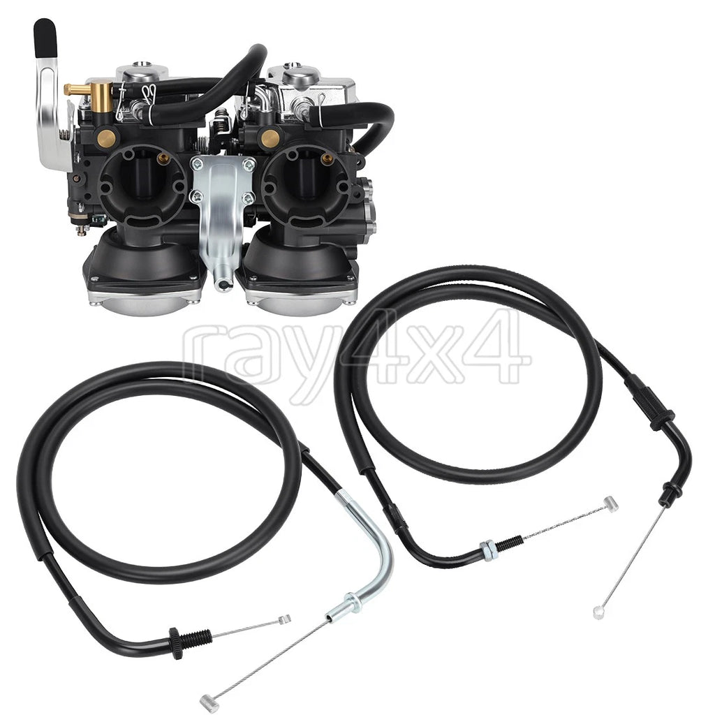 Carburetor Assembly w/ Throttle Cable for Yamaha XV535 Virago 535 (1995–2000)