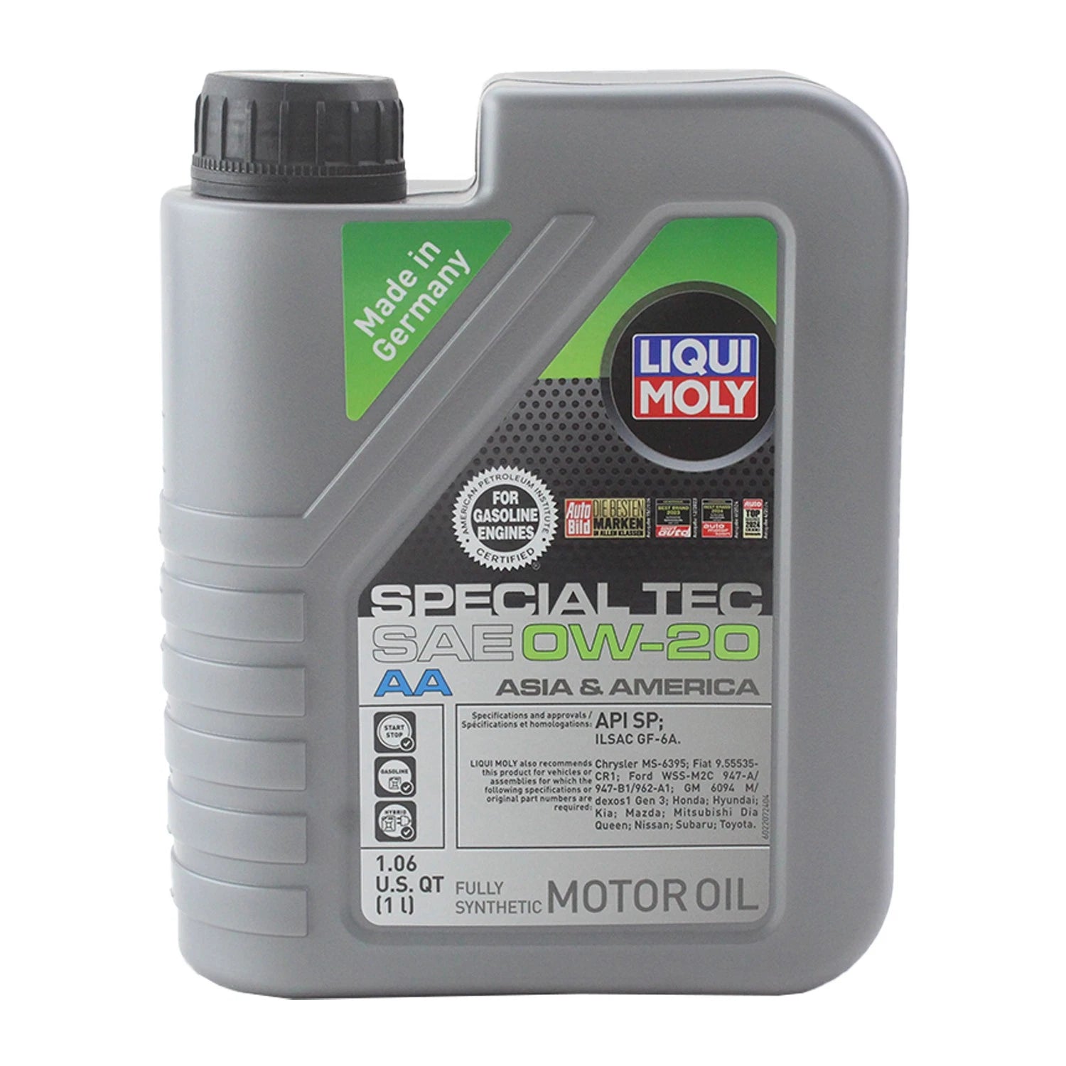 5L Liqui Moly Special Tec AA 0W-20 Engine Oil Change Kit for Corolla Prius (2010–2023)
