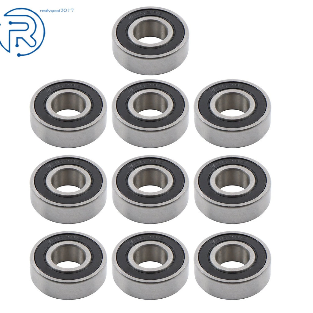 10Pcs 6202-2RS Ball Bearing for (15x35x11mm)