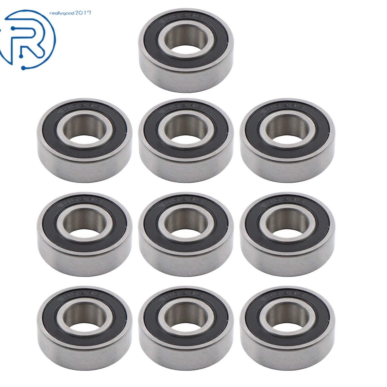 10Pcs 6202-2RS Ball Bearing for (15x35x11mm)