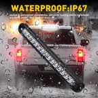 2X 5.5" LED Round Tail Stop Brake Turn Signal Light for Truck
