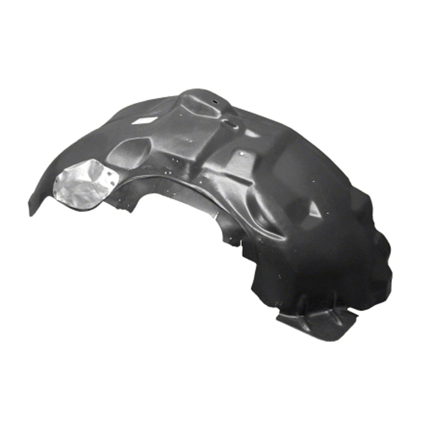 Replacement Rubber/Aluminum Driver Front Inner Fender w/Rubber and Aluminum Pad