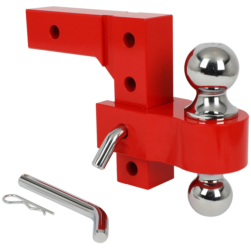 Dual Ball Adjustable Trailer Towing Hitch 2" & 2-5/16"