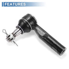 2X Front Outer Tie Rod End Links for Chevrolet Colorado (2006–2007) & GMC Canyon
