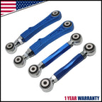 2X Adjustable Rear Camber Arms + 2X Toe Arms Kit for Tesla Model S/X (2012–2022)