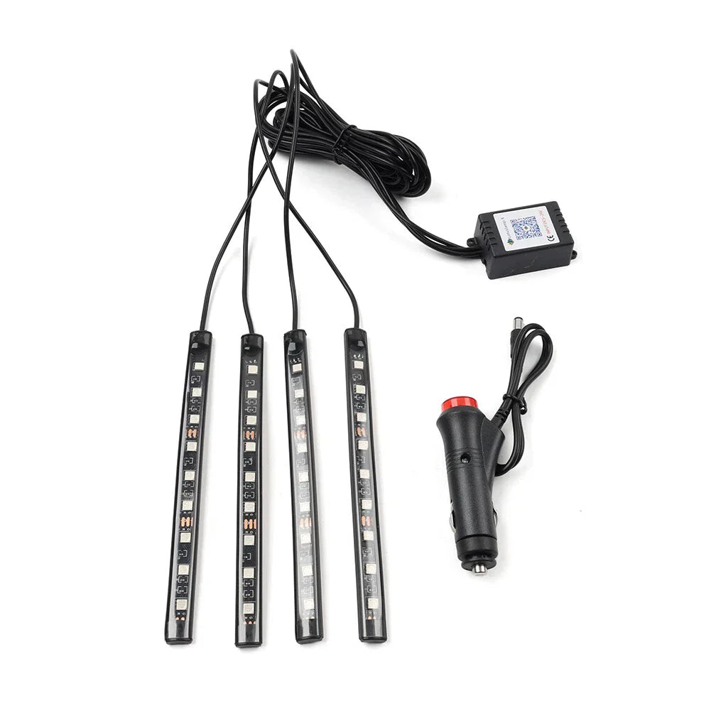36LED RGB Voice Control Floor Light for Atmosphere - Music Sync Lamp