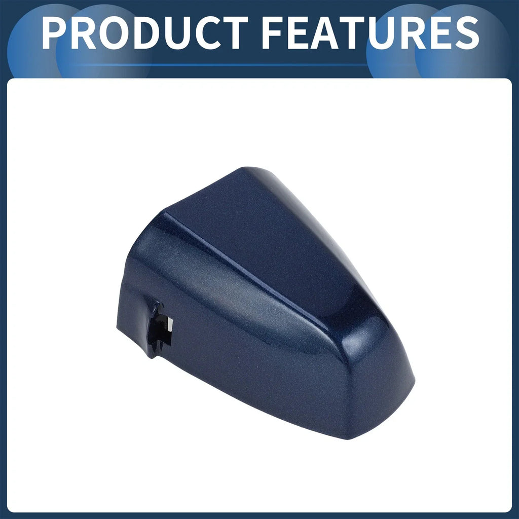 Door Handle Cover Front Left for BMW X1 X5 (2015-2018) Blue 1 Pc