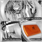 Right Side Chrome Housing Headlight Lamp for Chevy Equinox (2010–2015)