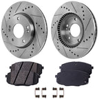 Front Brake Disc and Pad Kit for Hyundai Elantra (2009–2011)