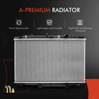 Radiator and Dual Cooling Fan Assembly for Honda Accord (2003–2007)