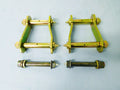 Rear Greasable Spring Shackles & Pins for Toyota Hilux RZN174 (1997-2002)