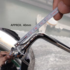 10mm Chrome Mirrors Set for Honda CB500K2 CB500T CB550F CB650 CB750A CB750F