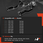 2X Front Inner Steering Tie Rod End for Kia Sportage (1995-2002)