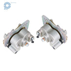 Set of 2 Rear Brake Calipers & Pads for Polaris Ranger Crew 800 900 1000