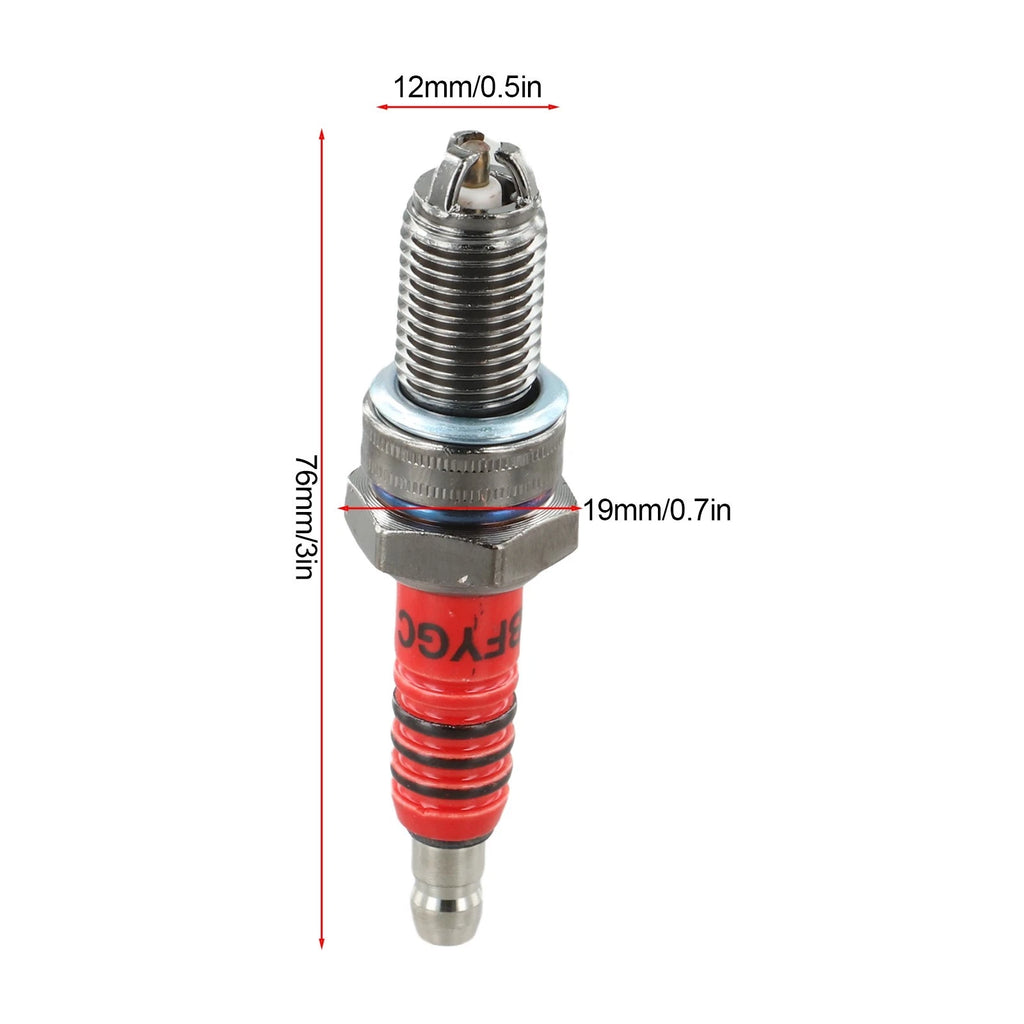 D8TC High Efficiency Spark Plugs for Motorcycle Scooter ATV