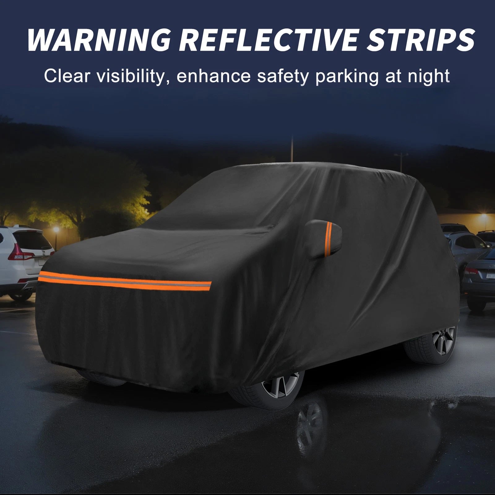Waterproof Car Cover for Suzuki Swift (2010–2023) with Zipper