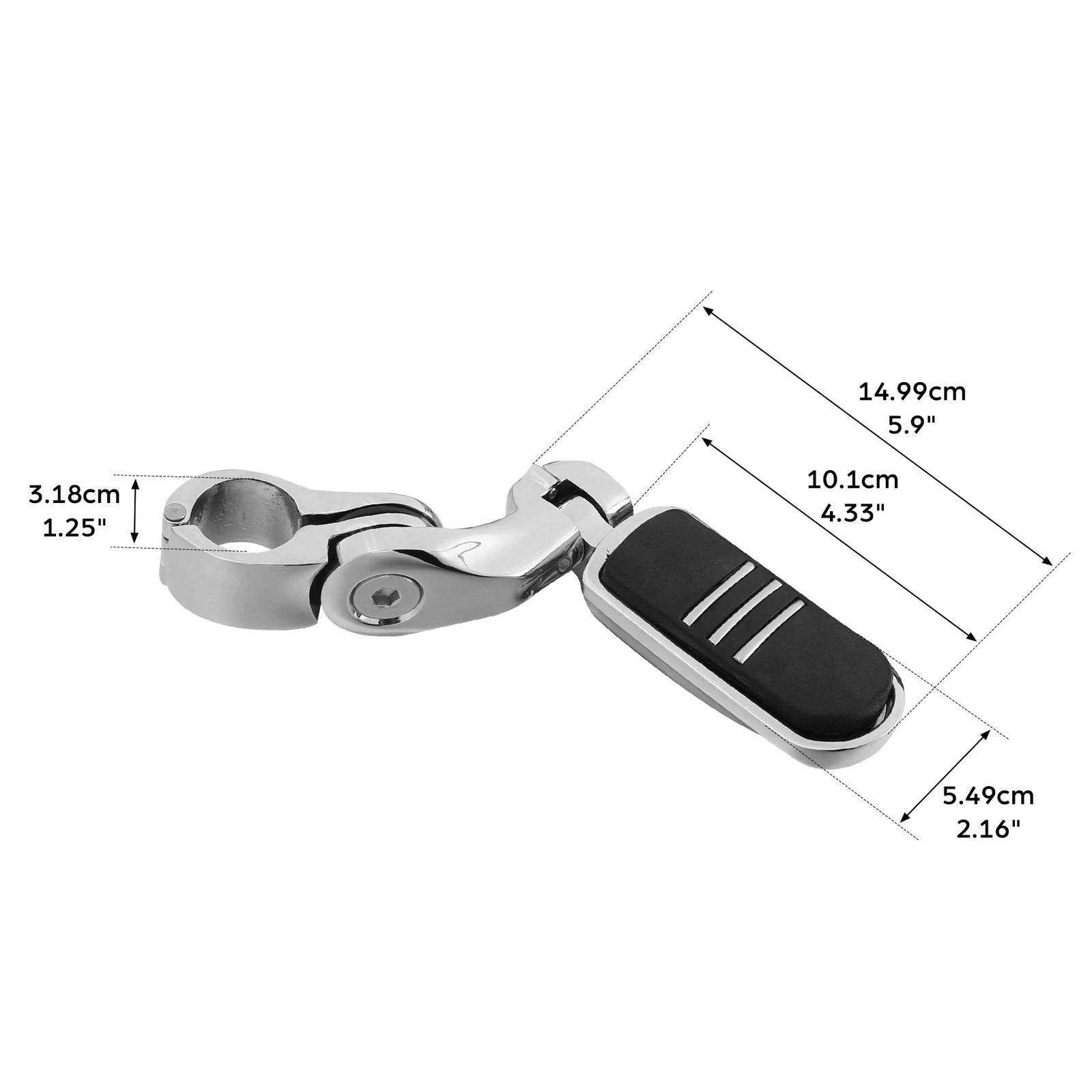 1.25" Highway Foot Peg for Harley Touring Road King Street Glide (32mm)