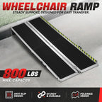 29" x 8' Aluminum Wheelchair Ramp - 880 lbs Capacity